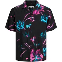 Jack & Jones Jeff Digital Aop Resort Short Sleeve Shirt Multicolore S Homme