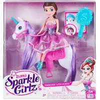 Akyga Feenpuppe mit Einhornpferd 10,5 cm Set