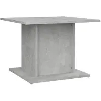 vidaXL Table basse gris béton 55,5x55,5x40 cm Bois composite