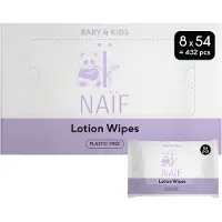 Naif Baby & Kids Lotion Wipes lingettes pour bébé 8x54 pcs