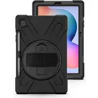 ESTUFF Defender Case (Samsung Galaxy Tab S6 Lite), Étui pour tablette, Noir