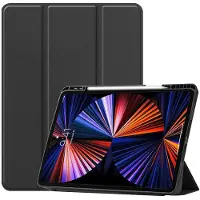 CoreParts Tri-fold Caster Cover (Apple iPad Pro 12.9 2021), Étui pour tablette, Noir