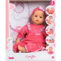 Corolle Mon grand poupon interactif lila cherie 42 cm - - 150060 - bebe 5 fonctions
