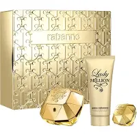 Paco Rabanne Lady Million Eau de Parfum, 80 ml + Lait corporel, 100 ml + Eau de Parfum, 5 ml