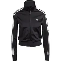 Adidas Originals Veste de survêtement 'Adicolor Classics Firebird' noir / blanc
