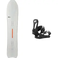 United Shapes - Packs (snowboard + fix) - Snowboard freeride/all-mountain - Pack Deep Reach 2026 - Blanc