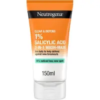 Neutrogena Masque nettoyant Clear & Defend (Wash-Mask) 150 ml