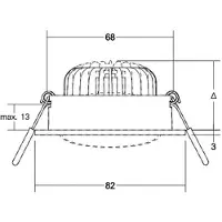 Brumberg Spots encastrés (Aluminium)