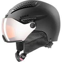 Uvex Skihelm Uvex Hlmt 600 Visor Black Mat-55 - 57 cm