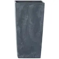 Prosperplast Pot De Fleurs 2l Urbi Square Effect Durs125e-S433 Anthracite