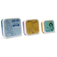 Disney : Boîte à goûter Princess Colour Pop Set of 3, Lunch box, Multicolore