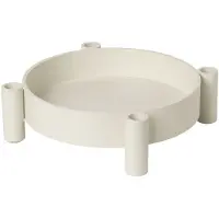 Broste Copenhagen Bougeoir Silke blanc/crème