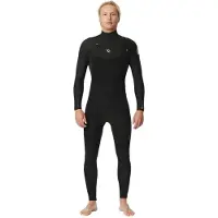 Rip Curl Dawn Patrol 4/3 Mm Gb St Long Sleeve Chest Zip Neoprene Suit Noir S Homme