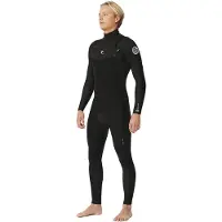 Rip Curl Dawn Patrol 5/3 Mm Gb St Long Sleeve Chest Zip Neoprene Suit Noir S Homme