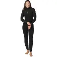 Rip Curl D/patrol 5/3 Mm Combinaison Manches Longues avec Fermeture Éclair à la poitrine Noir 6 Noir 6