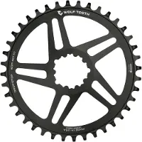 Wolf Tooth Sram Boost Dm 3º Offset Chainring Noir 34t