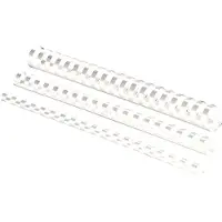 Fellowes Plastic Comb - 32 mm - 30 cm - 21 anneaux - 280 feuilles - blanc - 50 unités peigne de reliure en plastique - pour Galaxy 500, Galaxy E 500, Pulsar 300, Pulsar-E 300, Quasar E 500