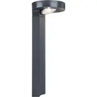 Lutec Lampe solaire de jardin Diso anthracite