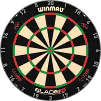 Winmau Tableau de fléchettes Blade 6 Triple Core Carbon