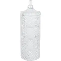 Clayre & Eef Pot en verre Ø 10x25 cm Verre transparent