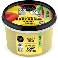 Organic Gommage corps réparateur mangue et sucre 250 ml Soins Corporels