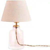 Opviq , AYD-3429, lampes de table, crème, métal, 22 x 22 x 32 cm