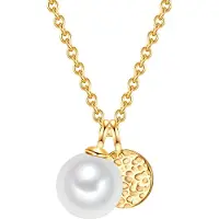 Valero Pearls Chaîne or / blanc perle