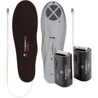 Therm-ic C-pack 1300 Set Heat Flat&heated Insoles Noir