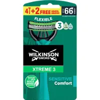 Wilkinson Xtreme3 Sensitive Razors jetables 6Pcs