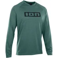 iON Logo Long Sleeve Enduro Jersey Vert XS Homme