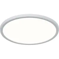 Nordlux Oja 3000/4000K IP54 Lumière LED dimmable, Variante : Ø 294 x 23 mm, IP54, 17 W, 3000/4000K, blanc