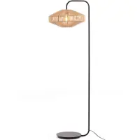 Light & Living Lampadaire en rotin Lyra Ø 43cm