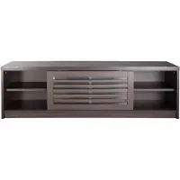 Vdd Meuble TV buffet moderne - Meuble TV - portes coulissantes persiennes - 120 cm de large
