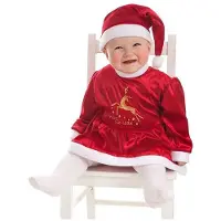 Creaciones Llopis Déguisement Maman Noël Reni Bébé