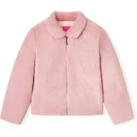 vidaXL Manteau pour enfants en Fourrure artificielle Rose 92