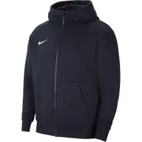 Nike Park Fleece Full Zip Sweatshirt Noir 10-12 Years Enfants