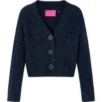 vidaXL Cardigan pour enfants bleu marine 128