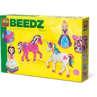 SES Creative Perles à repasser - Licornes et princesses
