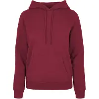 Build Your Brand Basic Hoodie Rouge 5XL Femme