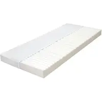 vidaXL Matelas 120 x 200 cm 7 zones de moussePolyuréthane10 cm H2 H3