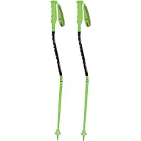Komperdell - Bâtons de ski course - Nationalteam Alu Super-G Junior en Aluminium - Taille Enfant 100 cm - Vert
