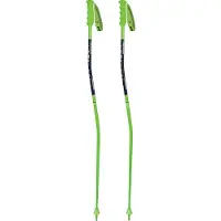 Komperdell - Bâtons de ski course - Nationalteam Super-G Alu 18Mm en Aluminium - Taille 120 cm - Vert