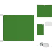 vidaXL Store vertical vert clair 100x420 cm Toile Oxford - Parasols & Ecrans solaires