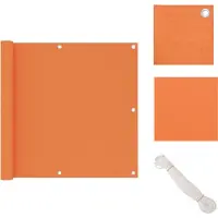 vidaXL Paravent de balcon Orange 90x600 cm Tissu Oxford - Parasols & Ecrans solaires