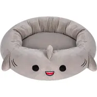 Squishmallows Hai-hundebett 61 Cm Grau Grau Taille unique