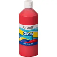 Creall Gloss Glansverf Rood, 500ml (500 ml)