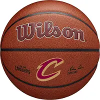 Wilson Ballon de basketball - - Team Alliance - Cleveland Cavaliers - Cuir composite - Extérieur/Intérieur