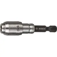 Bosch 2608522319 - Porte-Embout universel fonction One-Click 1/4", 60 mm 10x