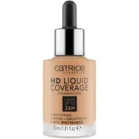 Catrice Fond de teint, 046 Camel Beige, Fond de teint liquide HD, 30 ml,