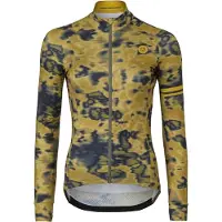 Agu Blurry Photo Performance Long Sleeve Jersey Vert S Femme